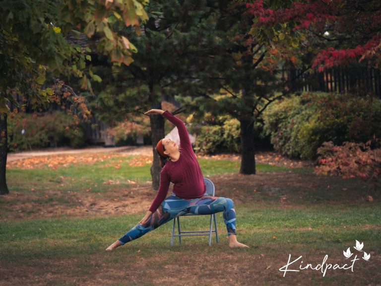 Easy Chair Yoga poses